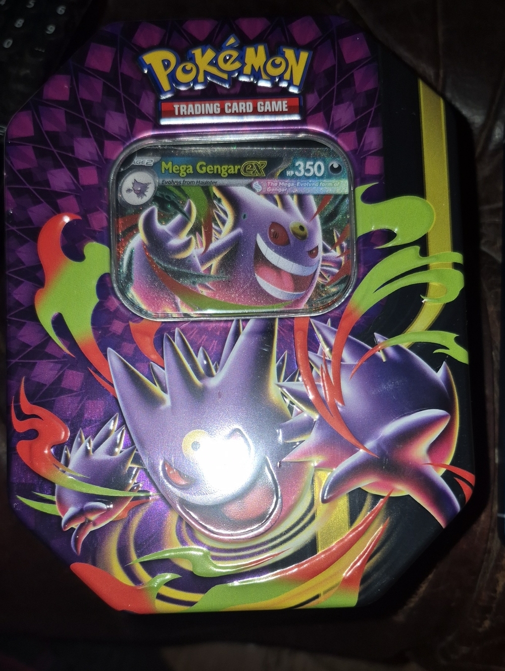 Mega Gengar EX Collector Tin - Purple